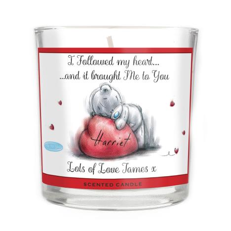 Personalised Me to You Bear Heart Scented Jar Candle Extra Image 1